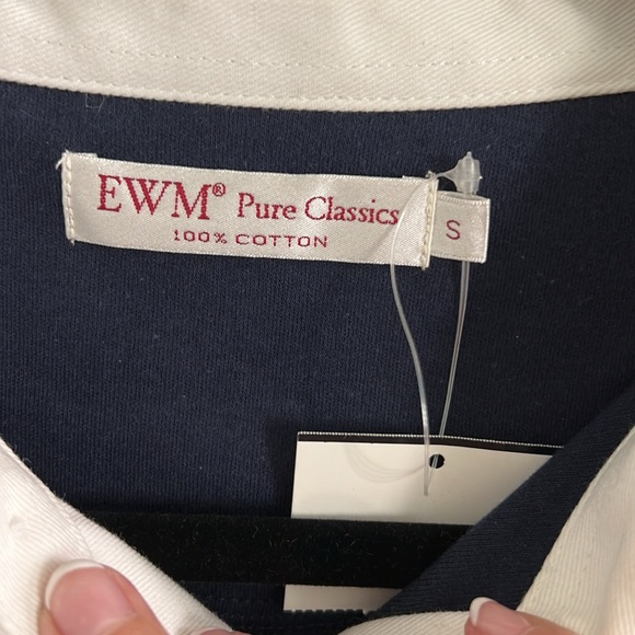 NWT Men’s long sleeve polo shirt w Scotland on the back.  Size S - Picture 3 of 7